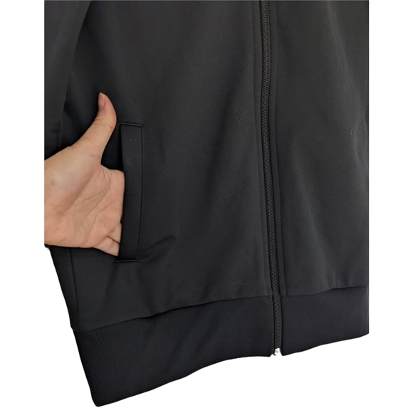 Adidas Black Sports Track Jacket Size UK 13 - 14 Y , US L - Picture 2 of 7